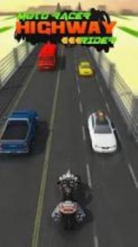 Moto Racer Highway Rider游戏截图3