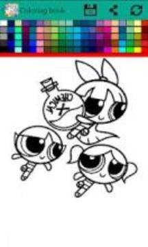 Powerpuff Girls Coloring by fans游戏截图1