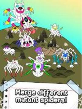 Spider Evolution - Merge & Create Mutant Bugs游戏截图2
