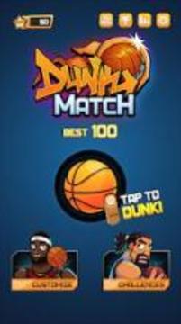 Dunk match: basketball Shot游戏截图1