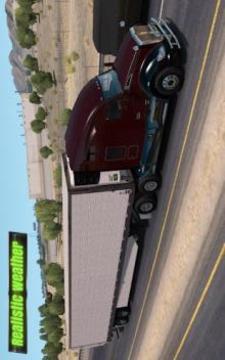 Truck Simulator 2018: Cargo Goods Transport Driver游戏截图2