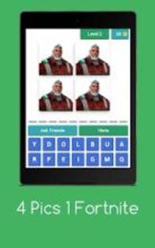 4 Pics 1 Fortnite Quiz游戏截图3