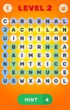 Word Search - Football Clubs游戏截图4