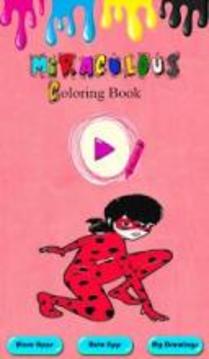 Coloring Book for Ladybug and Cat Noir游戏截图5