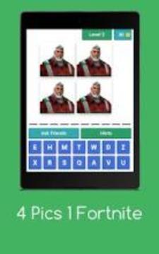 4 Pics 1 Fortnite Quiz游戏截图1