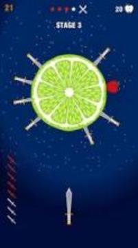 knife Hit Apples - Fruits Challenge Free游戏截图5