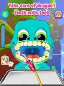 Dragon bad teeth doctor - Dentist simulator游戏截图2