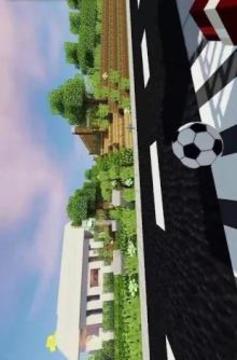 Soccer Mod (Playing Football in Minecraft)游戏截图2