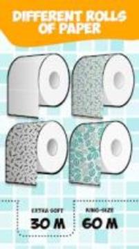 Toilet Paper Race游戏截图2