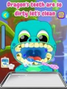 Dragon bad teeth doctor - Dentist simulator游戏截图4