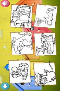 Book Min mouse Coloring Page Games游戏截图5