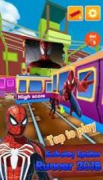 Subway Spider Runner 2018游戏截图1