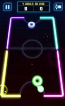 Air Soccer Glow Hockey游戏截图1