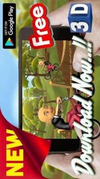 BMX Upin Jeng Jeng Ipin Game Adventure游戏截图4