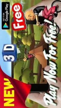 BMX Upin Jeng Jeng Ipin Game Adventure游戏截图3