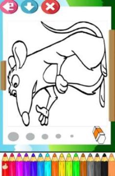 Book Min mouse Coloring Page Games游戏截图2