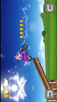 Princess Hill Scooter Racer游戏截图2
