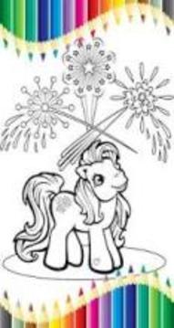 MyLittle Unicorn Coloring Game For Kids游戏截图5