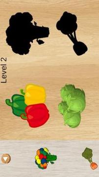 Fruits Vegetables Puzzles游戏截图2
