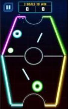 Air Soccer Glow Hockey游戏截图2