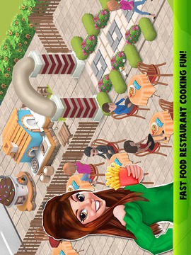 快餐餐厅烹饪 - 厨师烹饪游戏游戏截图3