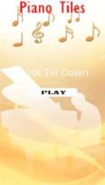 Zayn Dusk Till Dawn Piano Tiles Pro游戏截图4