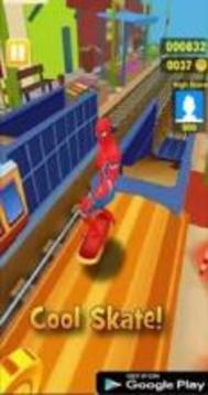 Subway Spider World - Rush 3D游戏截图1