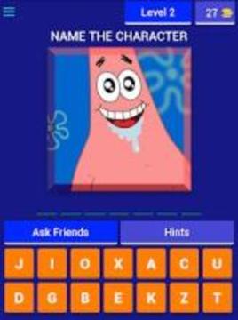 SpongeBob Squarepants - Character Quiz游戏截图3