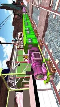 Subway Bike Surf : Train Stunts Trail Free游戏截图2