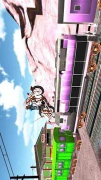 Subway Bike Surf : Train Stunts Trail Free游戏截图4