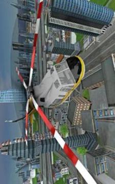 Futuristic Helicopter Rescue Simulator Flying游戏截图4