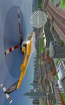 Futuristic Helicopter Rescue Simulator Flying游戏截图3