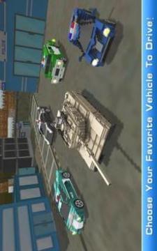 Blocky San Andreas Police 2018游戏截图1