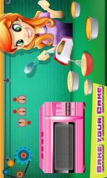 Princess Doll Cake Factory :Cooking Game For Girls游戏截图2