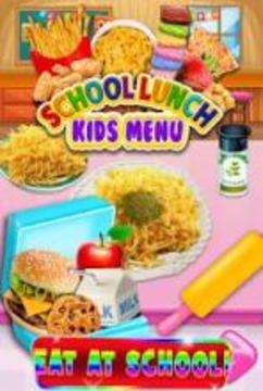 School Lunch Food - Kids Menu Pizza & Ice Cream游戏截图2