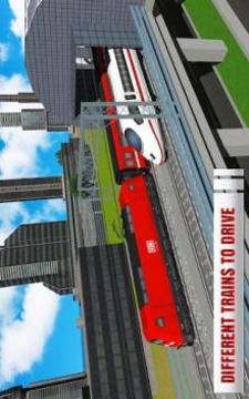 Train Driving : Impossible Euro Rail Track Sim 3D游戏截图1