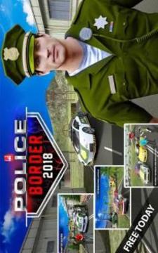 Border Police Chase Simulator 2018游戏截图2