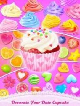 Red Velvet Cupcake - Date Night Sweet Desserts游戏截图2