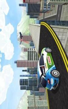 Extreme Mega Ramp GT Stunt: City Rooftop Rally Car游戏截图1