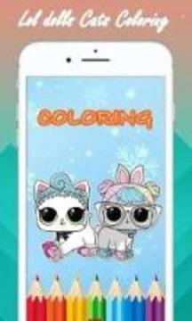 Lol dolls Cats Coloring游戏截图2