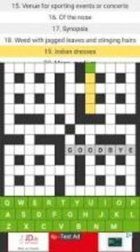 Classic Crosswords Puzzle Game游戏截图3