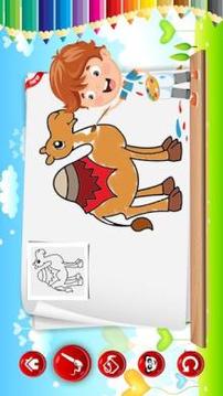 My tiny coloring book - Little kids Colouring book游戏截图1