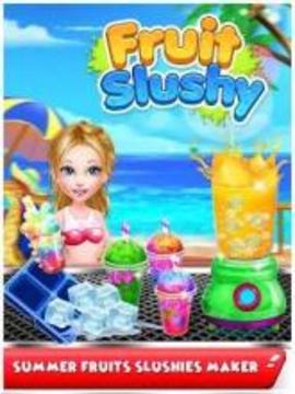 Ice Fruit Slushy Maker - Food Maker - Ice Drink游戏截图5