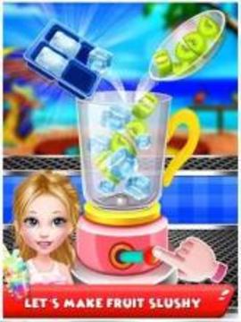 Ice Fruit Slushy Maker - Food Maker - Ice Drink游戏截图3