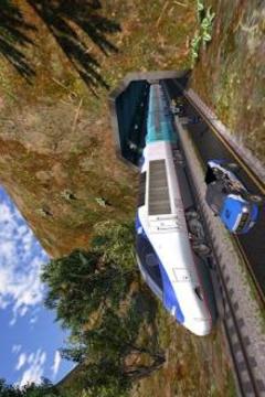 Train vs Car Racing Challenge: 2 Player Race Stunt游戏截图2