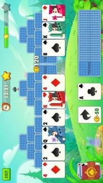 Solitaire Tripeaks : Card War游戏截图3