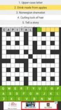 Classic Crosswords Puzzle Game游戏截图1