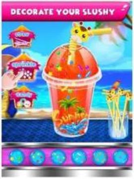 Ice Fruit Slushy Maker - Food Maker - Ice Drink游戏截图2