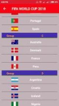 Fifa World Cup Russia 2018 Time Schedule游戏截图1