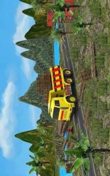 New Luxury Cargo Truck Game 2018游戏截图1